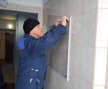 Окончание косметического ремонта 1 этажа на лестничной клетки №2 по адресу Моравский пер. д. 7 (2).jpg