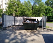 Замена ограждений контейнерной площадки по адресу ул. Бухарестская д. 33 к. 5 (ДО и ПОСЛЕ) (2).jpg