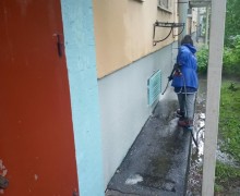 Мытье фасада по адресу ул. Белы Куна д. 22 к. 2 (3).jpg
