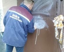 Удаление граффити по адресу ул. Бухарестская д. 33 к. 5 (парадная 1) (3).jpg