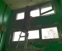 Косметический ремонт лестничной клетки #6 по адресу ул. Бухарестская д. 67 к. 3.jpg