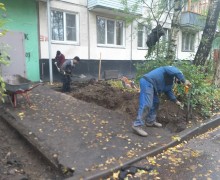 Начало работ по замене подходов по адресу ул. Бухарестская д. 72 к. 2 (1).jpg