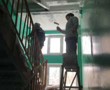 Косметический ремонт лестничной клетки #2 по адресу ул. Белы Куны д. 15 к. 2.jpg