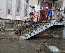 Мытье фасада и подходов по адресу ул. Бухарестская д. 122 к. 1 (6).jpg