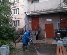 Мытье фасада и отмостки по адресу ул. Малая Бухарестская д. 9 (3).jpg