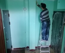 Косметический ремонт лестничной клетки #8 по адресу ул. Бухарестская д. 72 к. 2.jpg