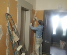Косметический ремонт лестничной клетки по адресу ул.Бухарестская, д.122...jpeg