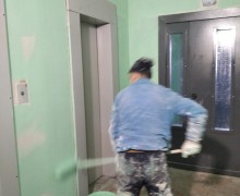 Косметический ремонт лестничной клетки #2 по адресу ул.Бухарестская, д.122, кор.1.jpeg