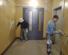 Косметический ремонт на лестничной клетки #4 по адресу ул.Димитрова, д.29, кор.1...jpeg