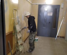 Косметический ремонт на лестничной клетки #4 по адресу ул.Димитрова, д.29...jpeg