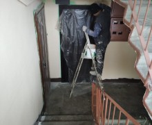 Косметический ремонт на лестничной клетке #2 по адресу ул. Бухарестская, д.67 , кор.1 .jpeg