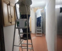 Косметический ремонт на лестничной клетке #2 по адресу ул. Будапештская, д.88 , кор.1.jpeg
