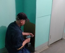 Косметический ремонт на лестничной клетке #1 по адресу ул. Олеко Дундича, д.35 , кор.3 .jpeg