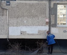 Мытье фасада по адресу ул. Белы Куна, д.13, кор.1.jpeg