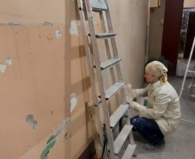 Косметический ремонт на лестничной клетке #2 по адресу ул. Будапештская, д.88 , кор.1..jpeg