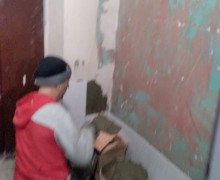 Косметический ремонт на лестничной клетке #1 по адресу ул. Олеко Дундича, д.35 , кор.3.jpeg