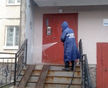 Мытье фасада по адресу ул. Олеко Дундича, д.35, кор.1.jpeg