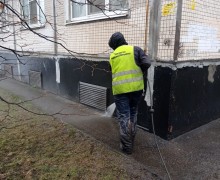 Мытье фасада по адресу ул.Пражская, д.7, кор.2 .jpeg