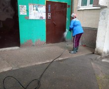 Мытье фасада по адресу ул.Бухарестская,  д.66, кор.1.jpeg