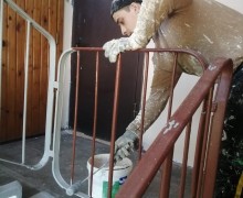 Косметический ремонт на лестничной клетке #4 по адресу ул. Турку д.32, кор.1...jpeg