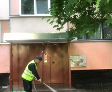 Помывка фасада по адресу ул. Бухарестская, д. 78...jpeg