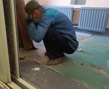 Демонтажные работы, подготовка к укладке плитки по адресу ул. Малая Бухарестская,  д.11.60..jpeg