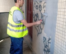 Очистка от граффити по адресу пр. Дунайский, д.48, кор.1.jpeg