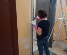 Косметический ремонт лестничной клетки #2 по адресу ул. Бухарестская,  д. 116...jpeg