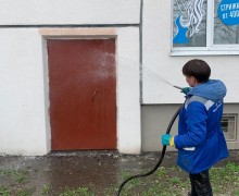 Мытье фасада по адресу ул.Бухарестская, д.67, к.1 .jpeg