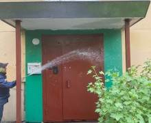 Мытье фасада по адресу ул.Турку, д.8, кор.3 .jpeg