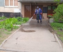 Мытье фасада по адресу ул.Бухарестская, д.33, кор.5 ....jpeg