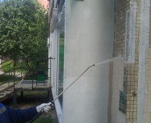 Мытье фасада по адресу ул.Бухарестская, д.84.jpeg