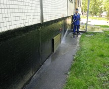 Мытье фасада по адресу ул. Пражская, д.13.jpeg