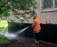 Мытье фасада по адресу ул. Бухарестская, д.68 кор.2.jpeg