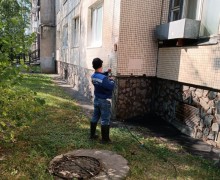 Мытье фасада по адресу ул. Олеко Дундича, д.35 кор.3 ..jpeg